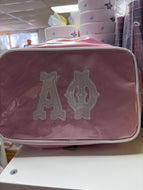 Applique Cosmetic Bag- Alpha Phi