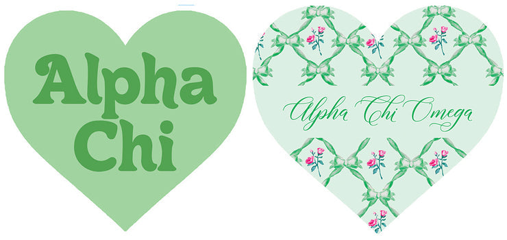 Reversible Coaster- Alpha Chi Omega