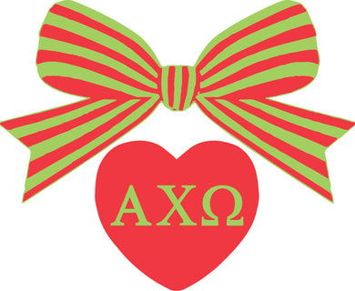 Bow Decal- Alpha Chi Omega