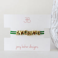 Bubble Cord Bracelet- Alpha Chi Omega