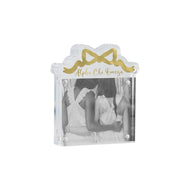 Sorority Acrylic Bow Frame- Alpha Chi Omega