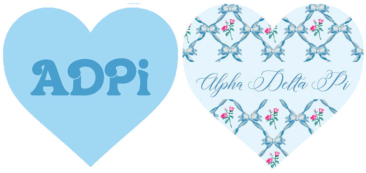 Reversible Coaster- Alpha Delta Pi