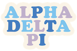 Tumbler Magnet- Alpha Delta Pi