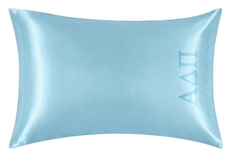 Blue Satin Pillowcase- Alpha Delta Pi