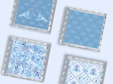 Scalloped Tray- Alpha Delta Pi