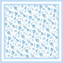 Greek Toile Silk Scarve-Alpha Delta Pi Preorder