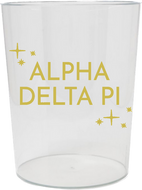Vintage Vegas Wastebasket- Alpha Delta Pi
