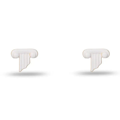 Greek Column Stud Earrings
