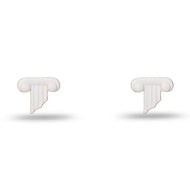 Greek Column Stud Earrings