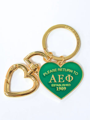 Please Return Key Ring- Alpha Epsilon Phi