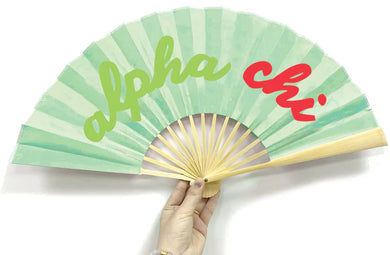 Sorority Party Fan-Alpha Chi Omega