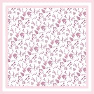 Greek Toile Silk Scarve- Alpha Phi