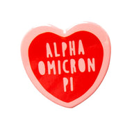 Sweetheart Button- Alpha Omicron Pi