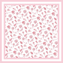 Greek Toile Silk Scarve-Alpha Omicron Pi Preorder