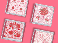 Scalloped Tray- Alpha Omicron Pi