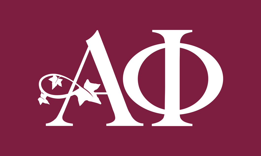 Greek Letter Flag- Alpha Phi