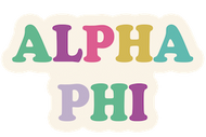 Tumbler Magnet- Alpha Phi