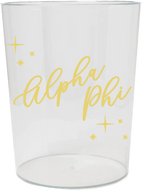 Vintage Vegas Wastebasket- Alpha Phi