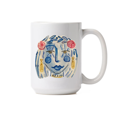 Fancy Sister Mug- Alpha Xi Delta