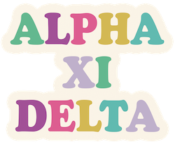 Tumbler Magnet- Alpha Xi Delta