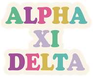 Tumbler Magnet- Alpha Xi Delta