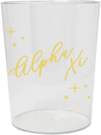 Vintage Vegas Wastebasket- Alpha Xi Delta