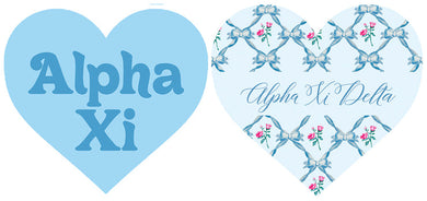 Reversible Coaster- Alpha Xi Delta