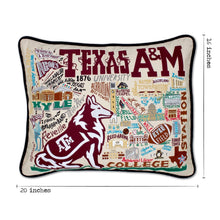 Embroidered Pillow- A&M