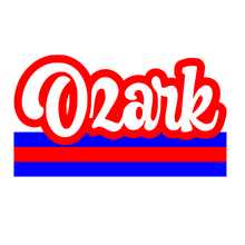 Retro Stripe Camp Tee- Ozark