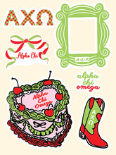 Sorority Puffy Stickers