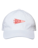 Needlepoint Pennant Hat- Alpha Chi Omega
