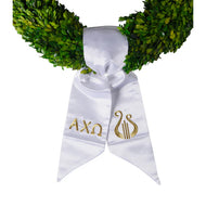 Wreath Sash- Alpha Chi Omega