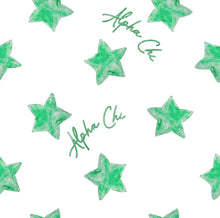 Cotton Sateen Scalloped Short- Alpha Chi Omega
