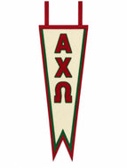 Heritage Pennant Flag- Alpha Chi Omega