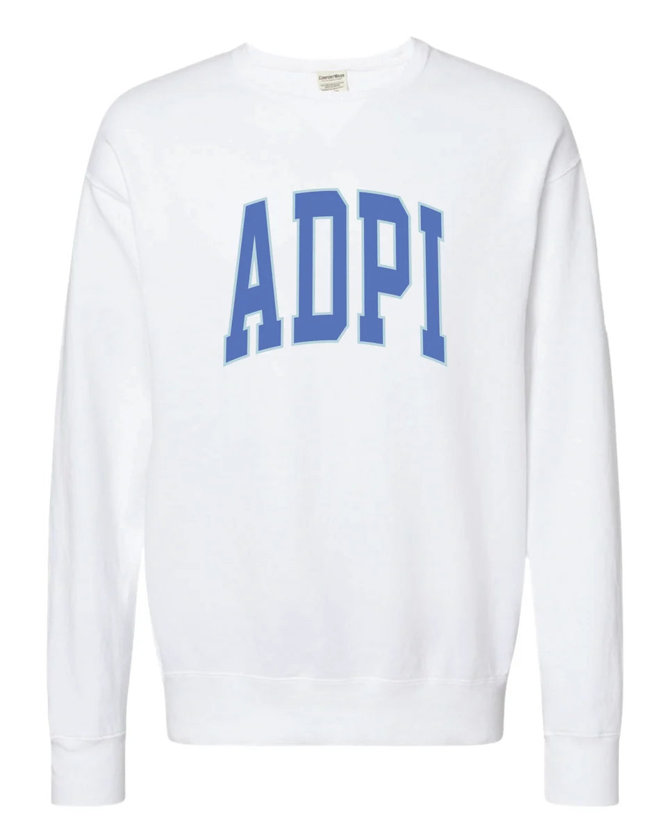 Varsity Crew Sweatshirt- Alpha Delta Pi