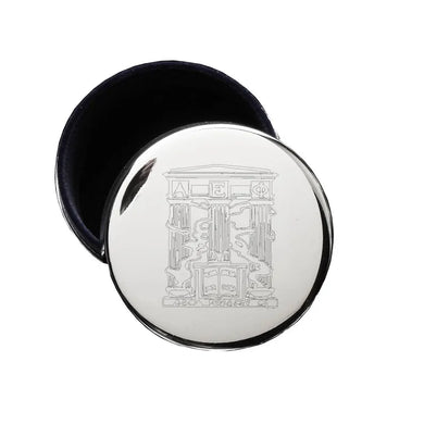 Crest Circle Pin Box- Alpha Epsilon Phi
