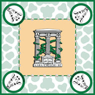 Mahjong Mat- Alpha Epsilon Phi