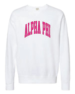 Varsity Crew Sweatshirt- Alpha Phi