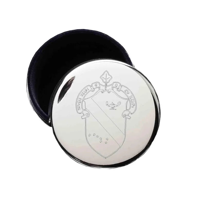Crest Circle Pin Box- Alpha Phi