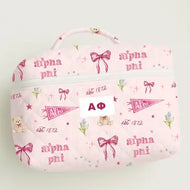 Handled Toiletry Bag- Alpha Phi