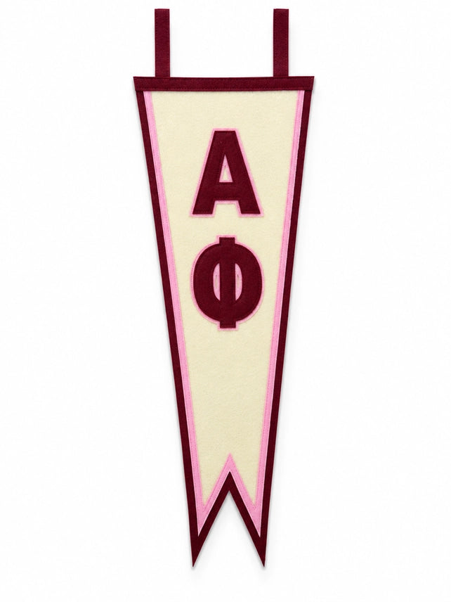 Heritage Pennant Flag- Alpha Phi