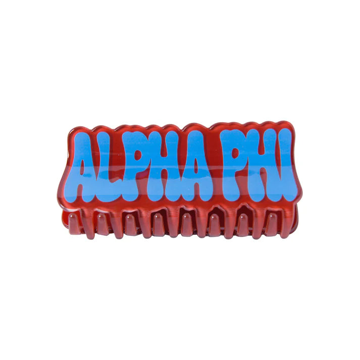 Retro Hair Clip- Alpha Phi