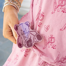 Mascot Hair Clip- Alpha Phi