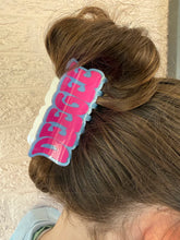 Retro Hair Clip- Alpha Chi Omega