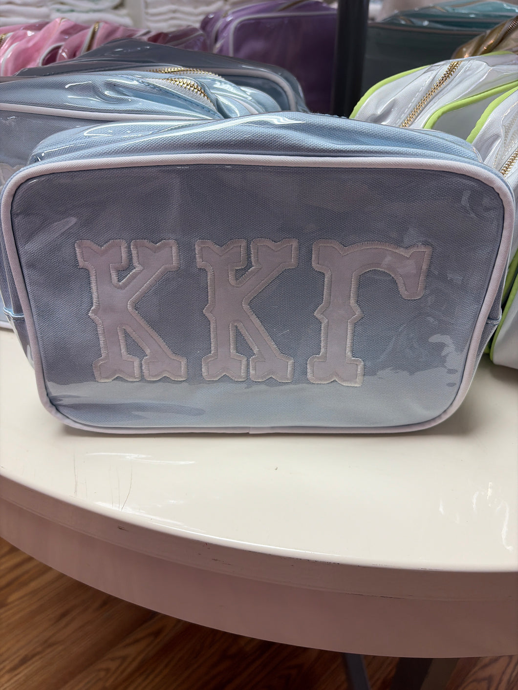 Applique Cosmetic Bag- Kappa Kappa Gamma