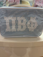 Applique Cosmetic Bag- Pi Beta Phi