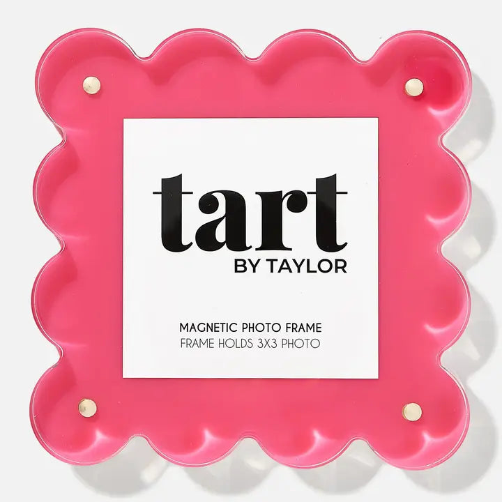Mini Acrylic Picture Frame- Bubblegum