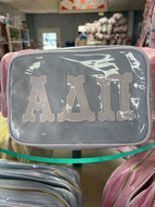Applique Cosmetic Bag- Alpha Delta Pi