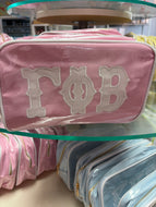 Applique Cosmetic Bag- Gamma Phi Beta