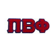 Greek Chenille Sticker- Pi Beta Phi